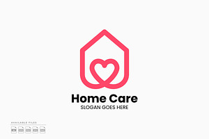 Home Care Logo, a Branding & Logo Template by Zeer Graphic