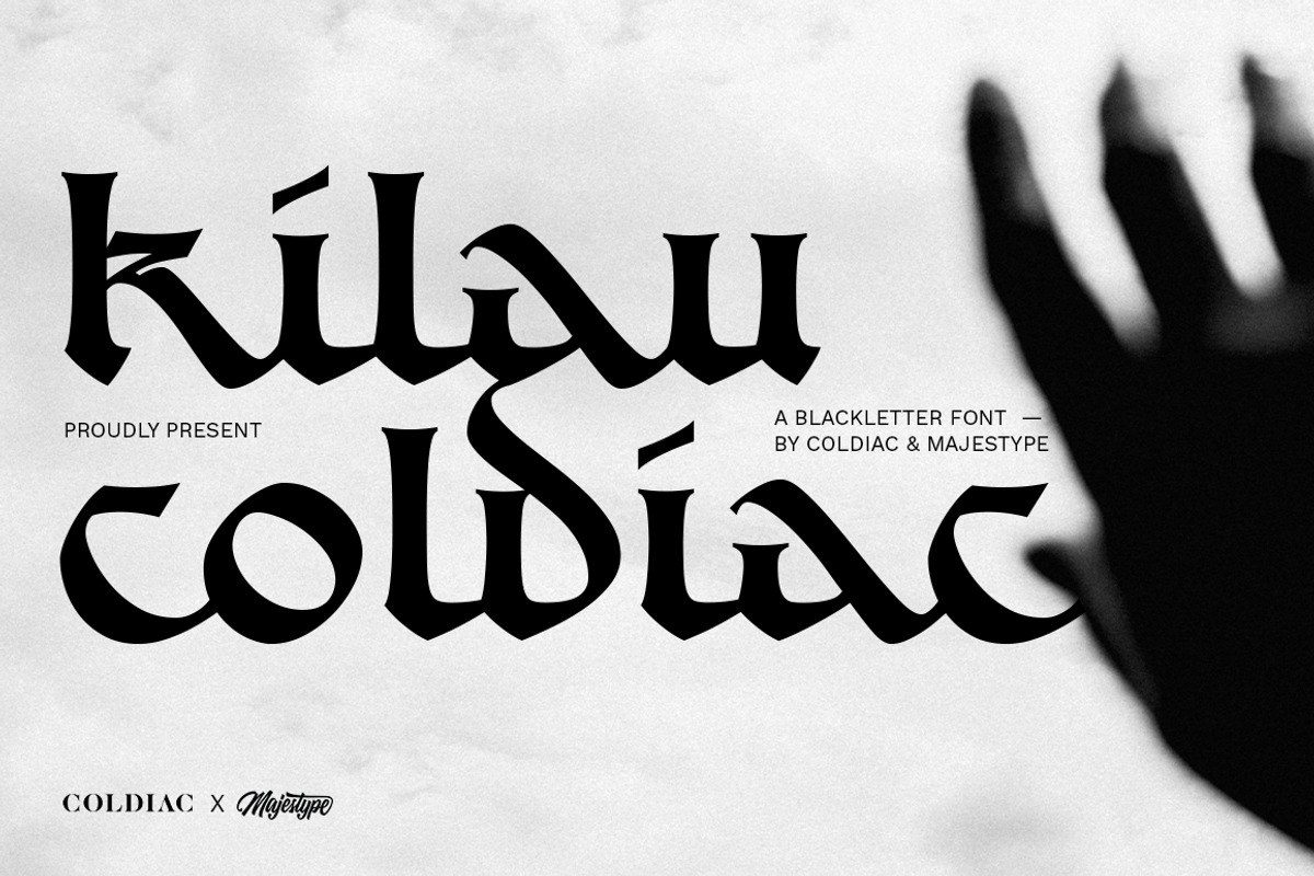 Kilau - Blackletter Font, a Blackletter Font by dexsarharryfonts (Photo 1 of 9)