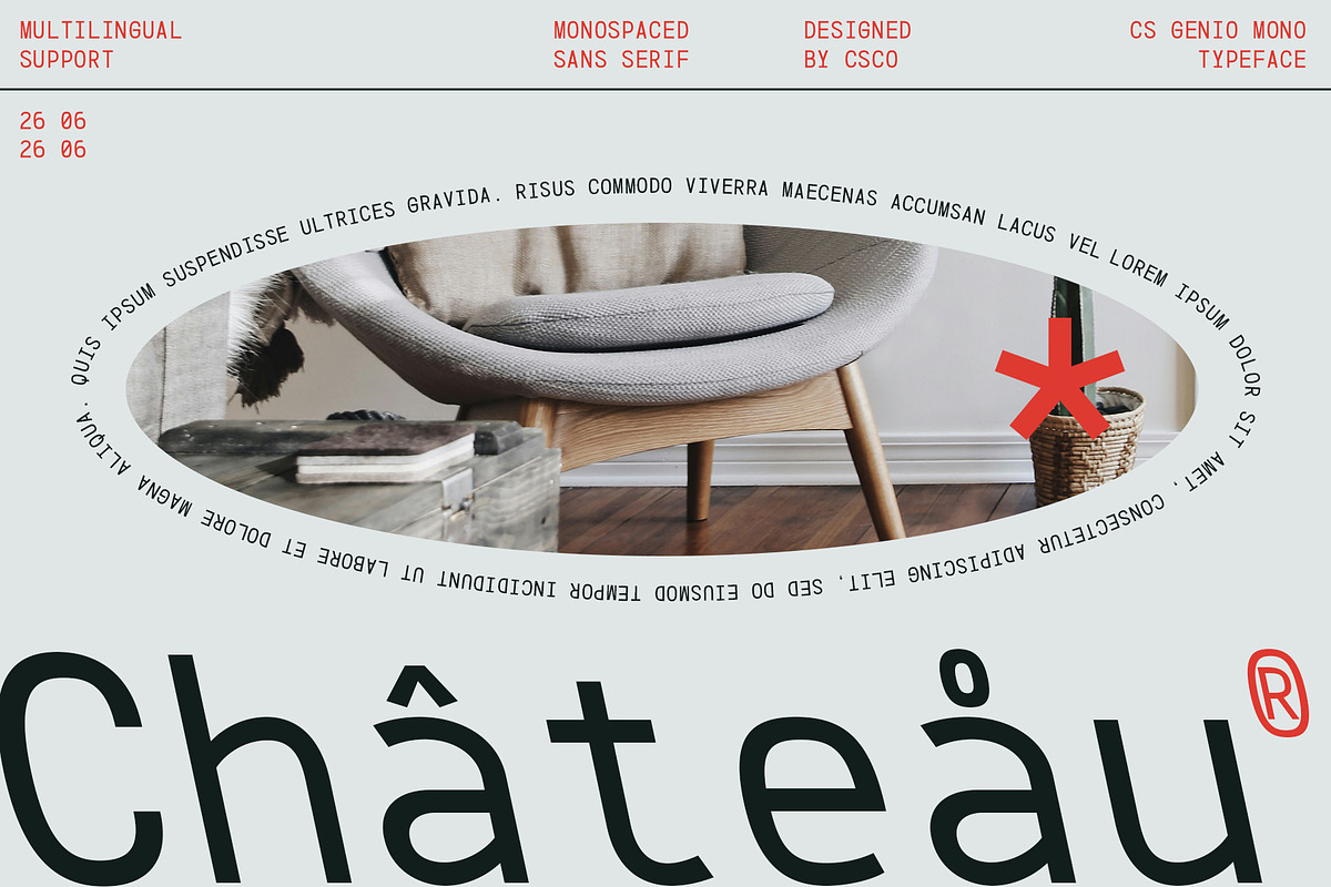 CS Genio Mono – Monospaced Typeface, a Sans Serif Font by Craft Supply Co. (Photo 6 of 8)