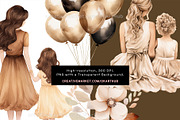 Mother's Day Watercolor Clipart, a Seasonal Illustration by OKArtHub (Thumbnail 9 of 9)