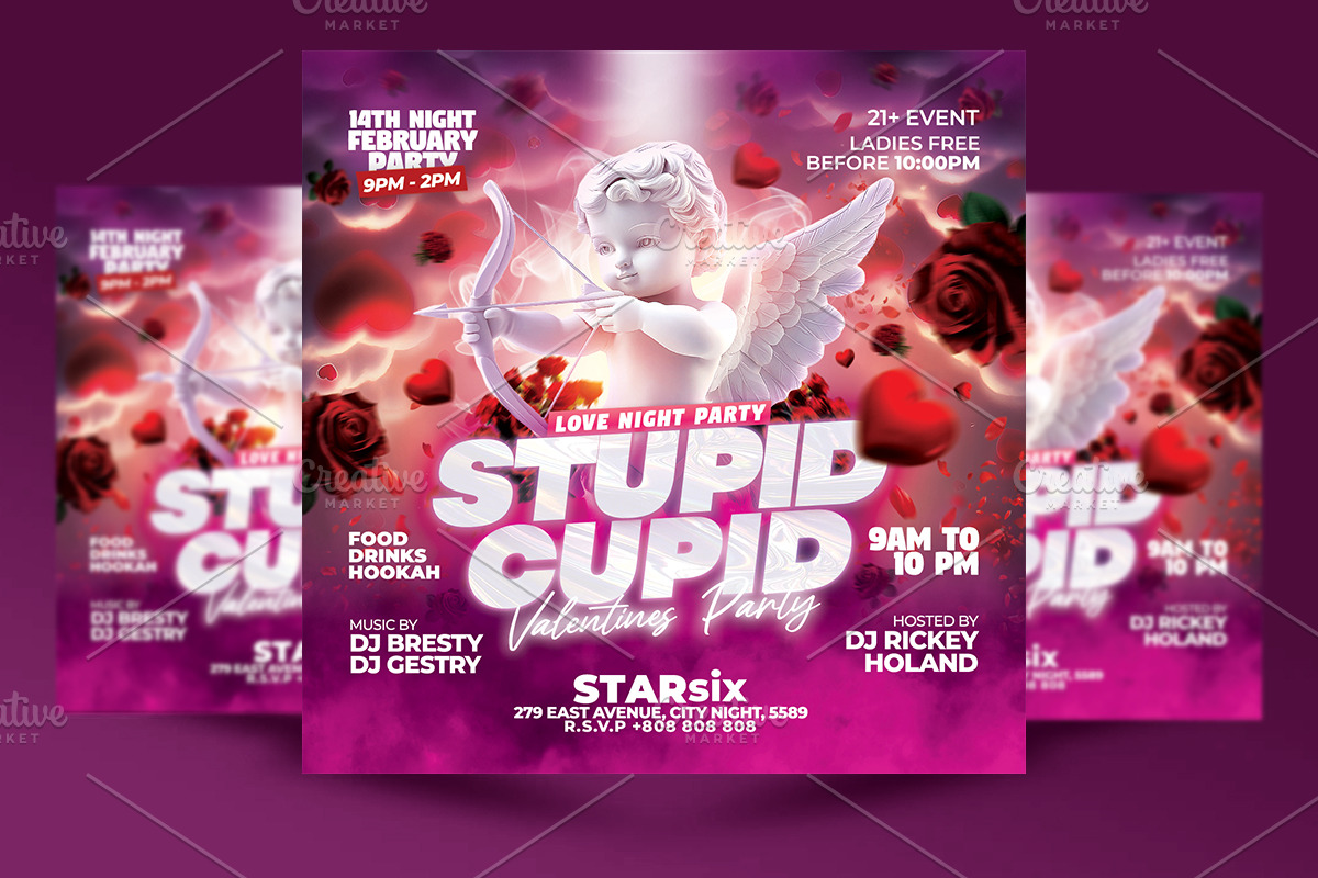 Valentines Day Flyer, a Flyer Template by RTXdesinger99 (Photo 2 of 3)