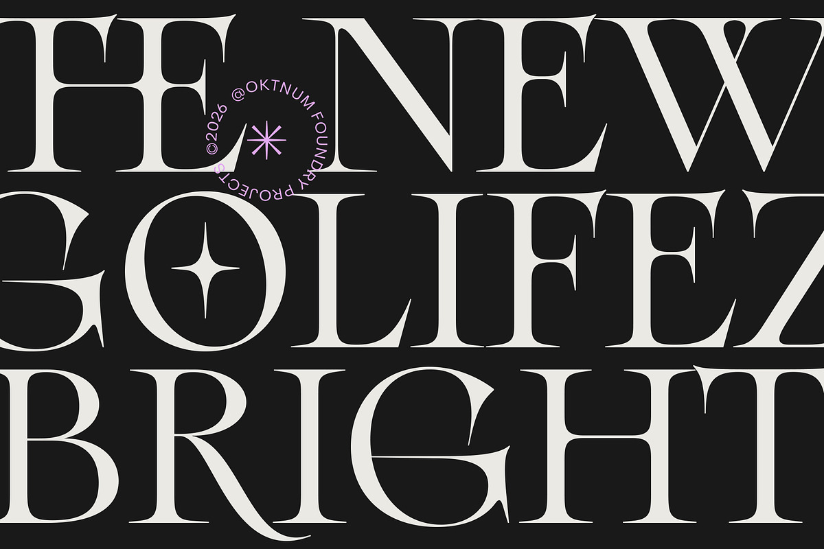 Golifez Bright Serif, a Serif Font by Oktnum Type Foundry (Photo 8 of 15)