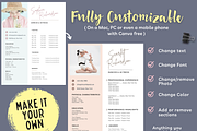 Child Actor Resume Template CANVA, a Resume Template by Climbwithelevator (Thumbnail 3 of 6)