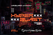 ARKCON - Futuristic Cyberpunk Font, a Font by Vroz Studio (Thumbnail 2 of 6)