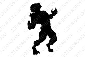 Werewolf Silhouette