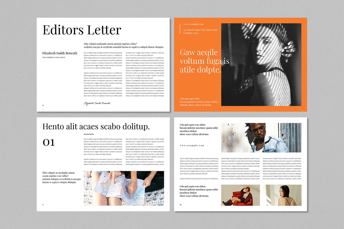 Lifestyle Magazine Template Landscap, a Magazine Template by ElvinPrint (Photo 4 of 8)