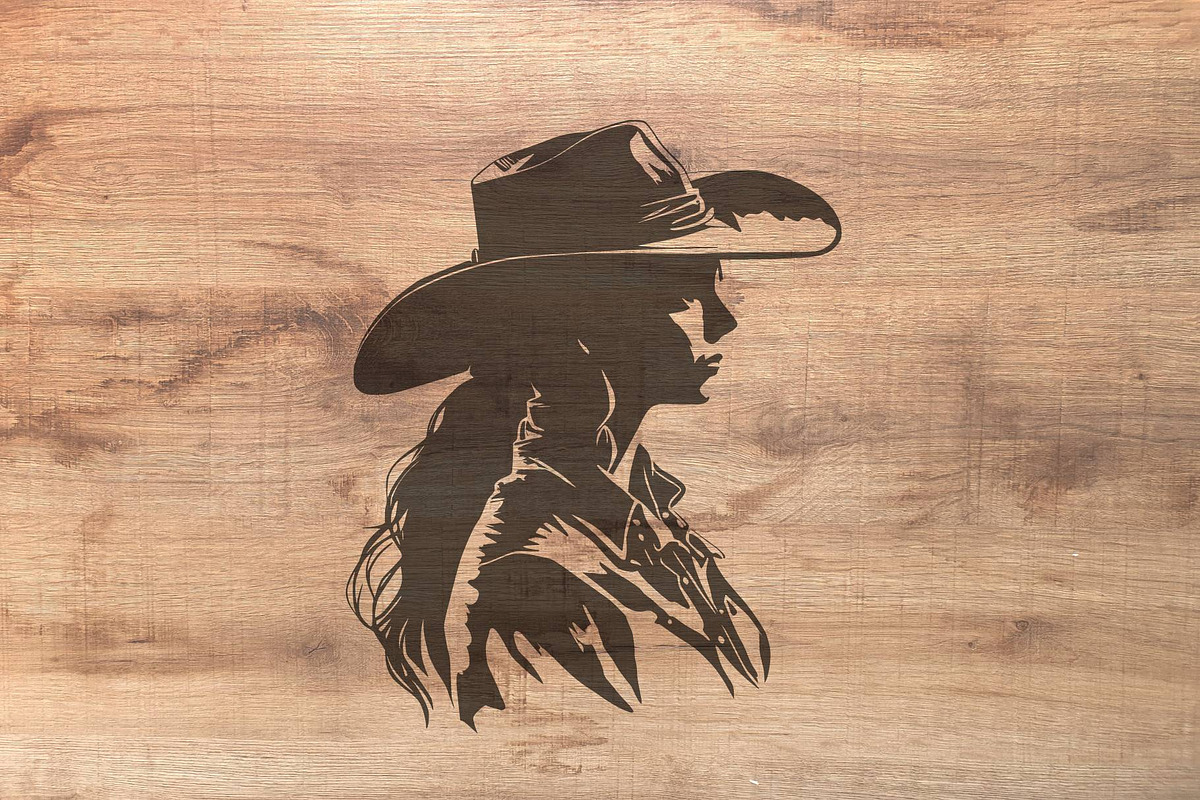 7 design western cowgirl, a Person Illustration by TaKong Magics (Photo 5 of 8)