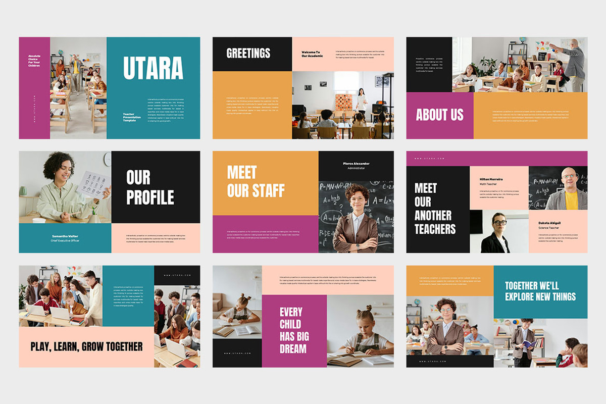 Utara : Teacher Powerpoint, a Presentation Template by Punkl Camp (Photo 6 of 9)