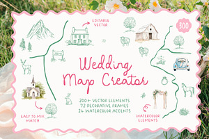 Whimsy Wedding Map Creator