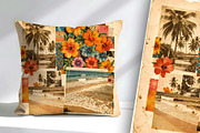 Collaged Tropical Vintage Photo, an Empty State Illustration by Sharon Schwalbe (Thumbnail 3 of 5)