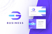 Letter G Logo & Business Card Design, a Branding & Logo Template by gdrony (Thumbnail 1 of 4)