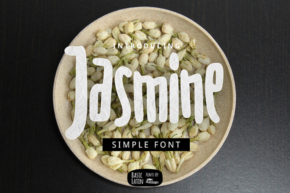 Jasmine Font preview 5