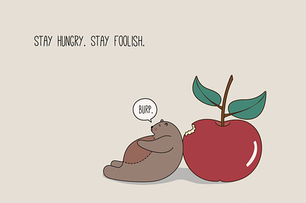 Stay Hungry. Stay Foolish.