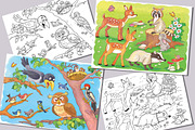 Cute woodland animals bundle, an Animal Illustration by Haso (Thumbnail 4 of 10)