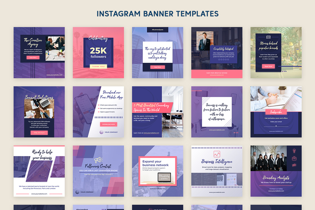 Social Media Pack, a Social Media Template by Brandify Studio (Photo 2 of 6)
