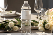 Elegant Water Bottle Mockup on Table, a Product Mockup by TatiMockup (Thumbnail 2 of 4)