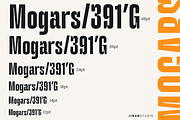 Mogars – A Condensed Sans Serif, a Sans Serif Font by Ainun Jinan (Thumbnail 7 of 12)