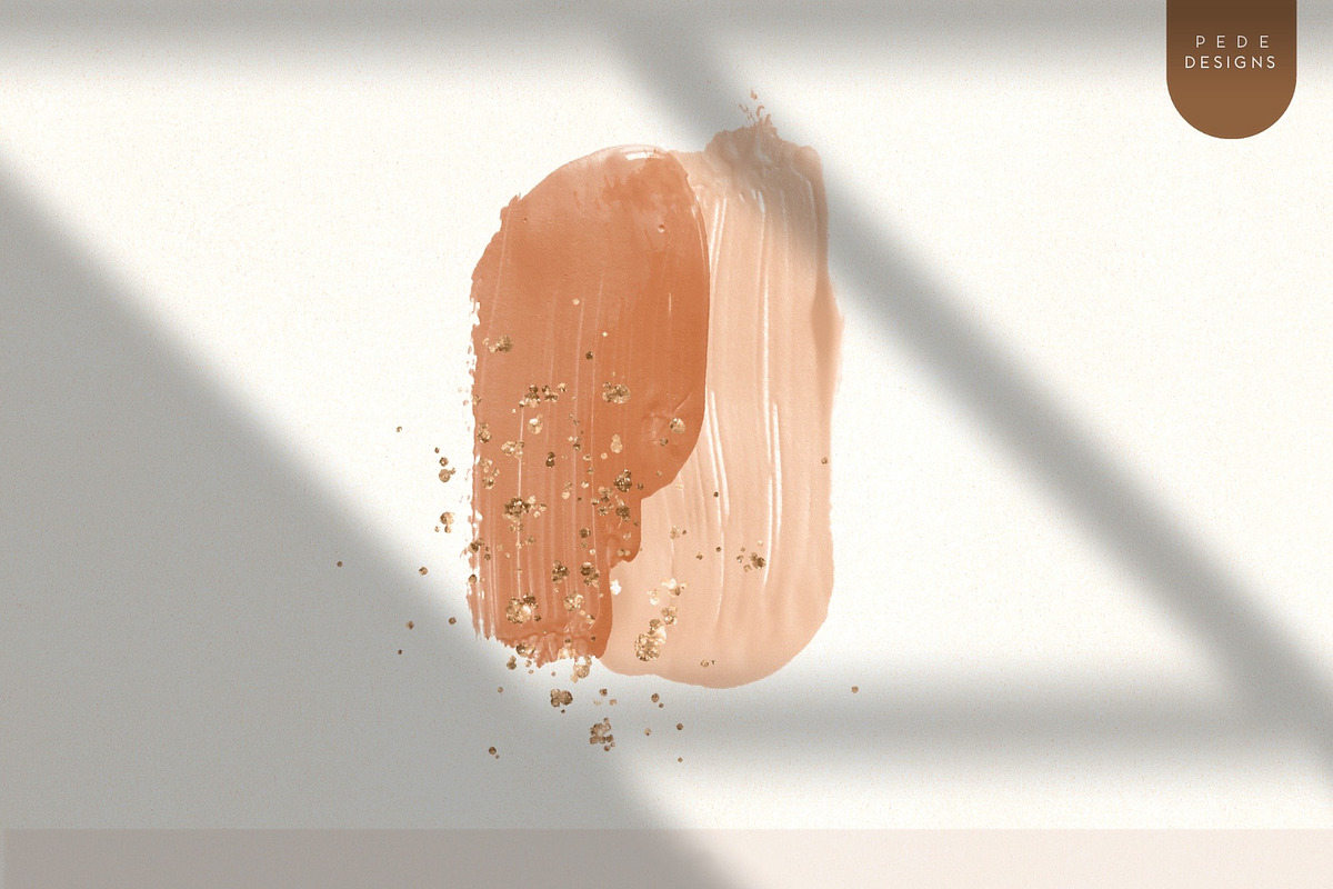 Paint Strokes & Glitter Elements, a Texture Illustration by PeDe Designs (Photo 15 of 19)