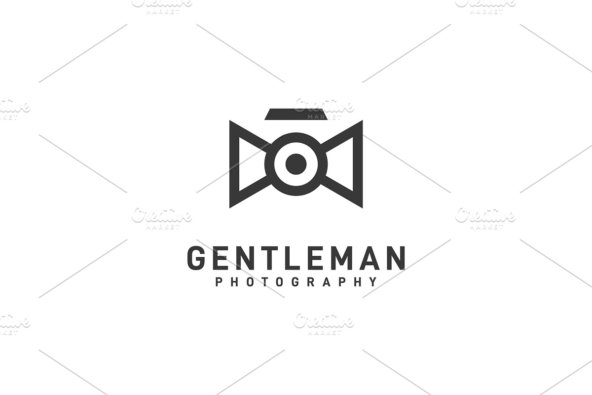 logo design for men's photography, a Branding & Logo Template by yanuart