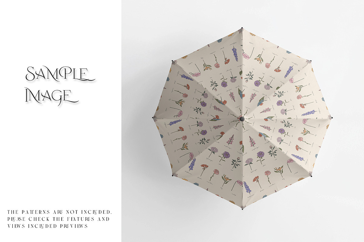 Umbrella Mockups with Smart Objects, a Product Mockup by mock-ups (Photo 8 of 11)