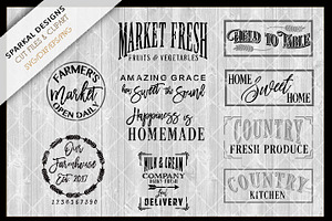 Farmhouse Bundle Sale ~ SVG Files