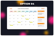 2027 Calender Planner PPT Template, a Presentation Template by Graficso (Thumbnail 5 of 5)