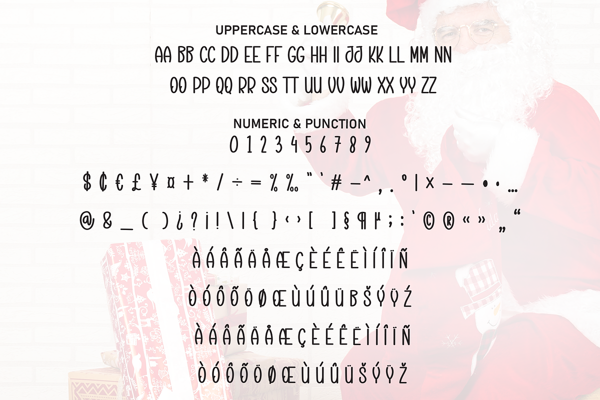 Santa Happines | Script Font, a Script Font by Scratchones (Photo 7 of 8)