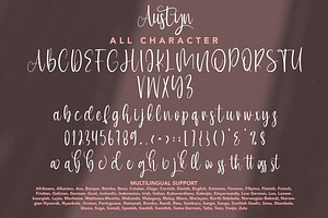 Austyn - Beauty Stylish Script