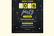Happy New Flyer Layout, a Flyer Template by MightyDesign (Thumbnail 5 of 8)