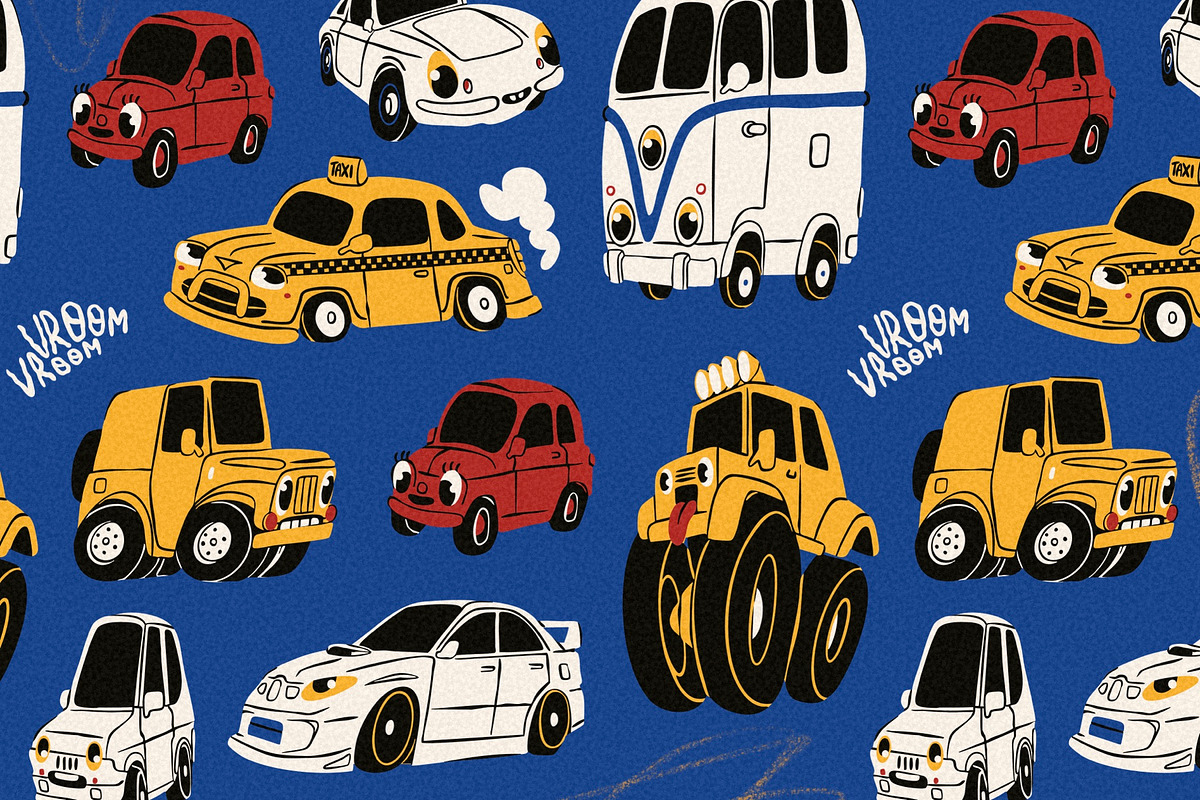 Beep Beep! Car collection, an Object Illustration by Twisted Tail (Photo 6 of 9)