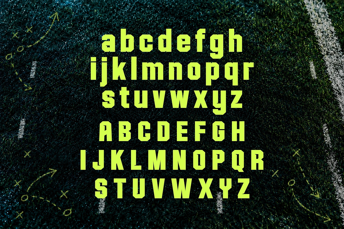 Formline - Athletic College Display, a Sans Serif Font by HipFonts (Photo 2 of 14)