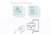 Telemedicine | 32 Icons Set, an Outline Icon by Marina Silence (Thumbnail 10 of 17)