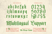 Signtelly Typeface, a Blackletter Font by alit design (Thumbnail 3 of 20)