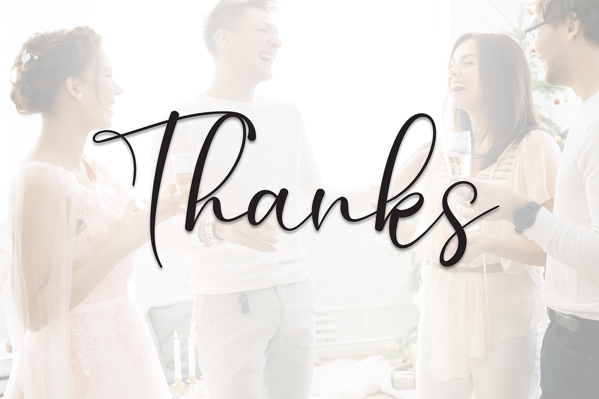 Simple Party | Script Font, a Handwritten Font by Scratchones (Photo 8 of 8)