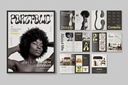Portfolio Template, a Brochure Template by BrandPacks (Thumbnail 1 of 5)