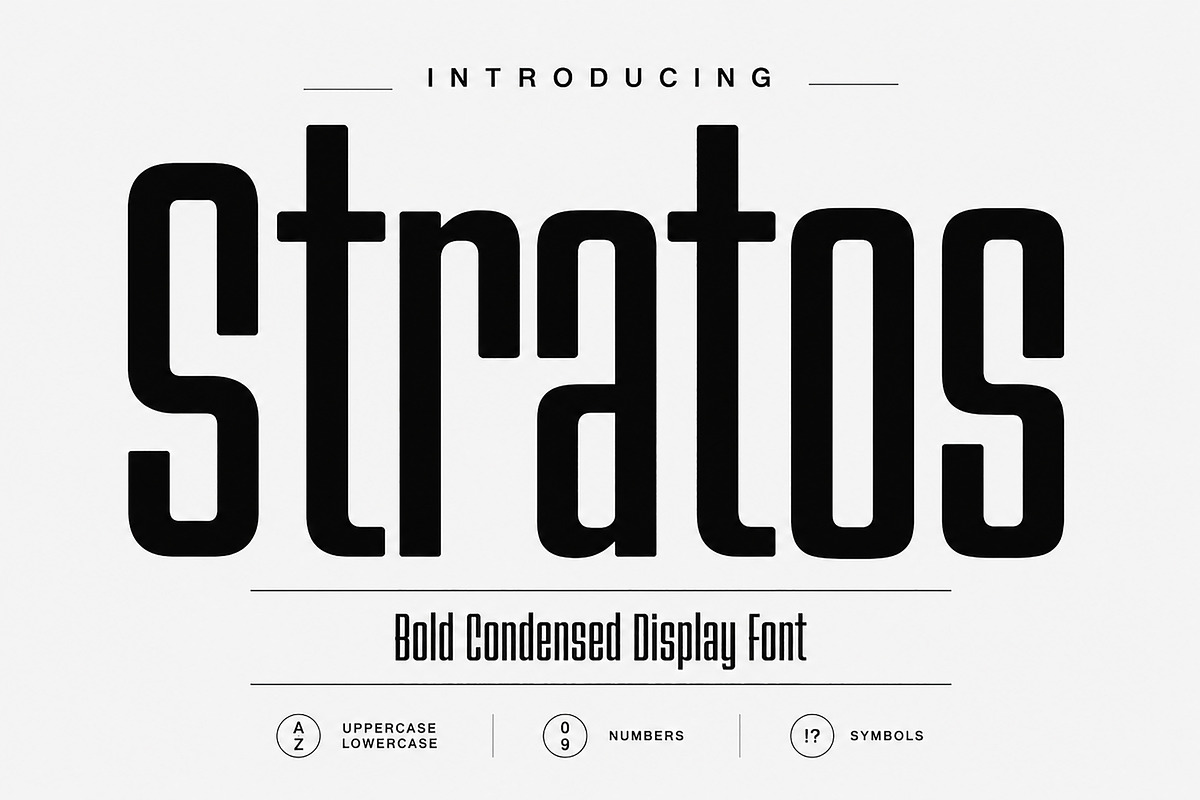 Stratos, a Slab Serif Font by Wow Magic (Photo 1 of 5)