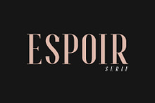 Espoir Serif - Font Family