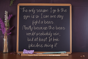 Awesome Panda Font, a Handwritten Font by Letterhanna Studio (Thumbnail 6 of 16)