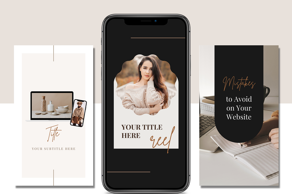 Modern Reel Covers Template, a Social Media Template by design4social (Photo 6 of 9)