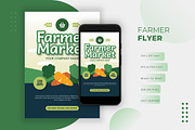 Farmer Market - Flyer Template, a Flyer Template by VUNIRA (Thumbnail 1 of 2)