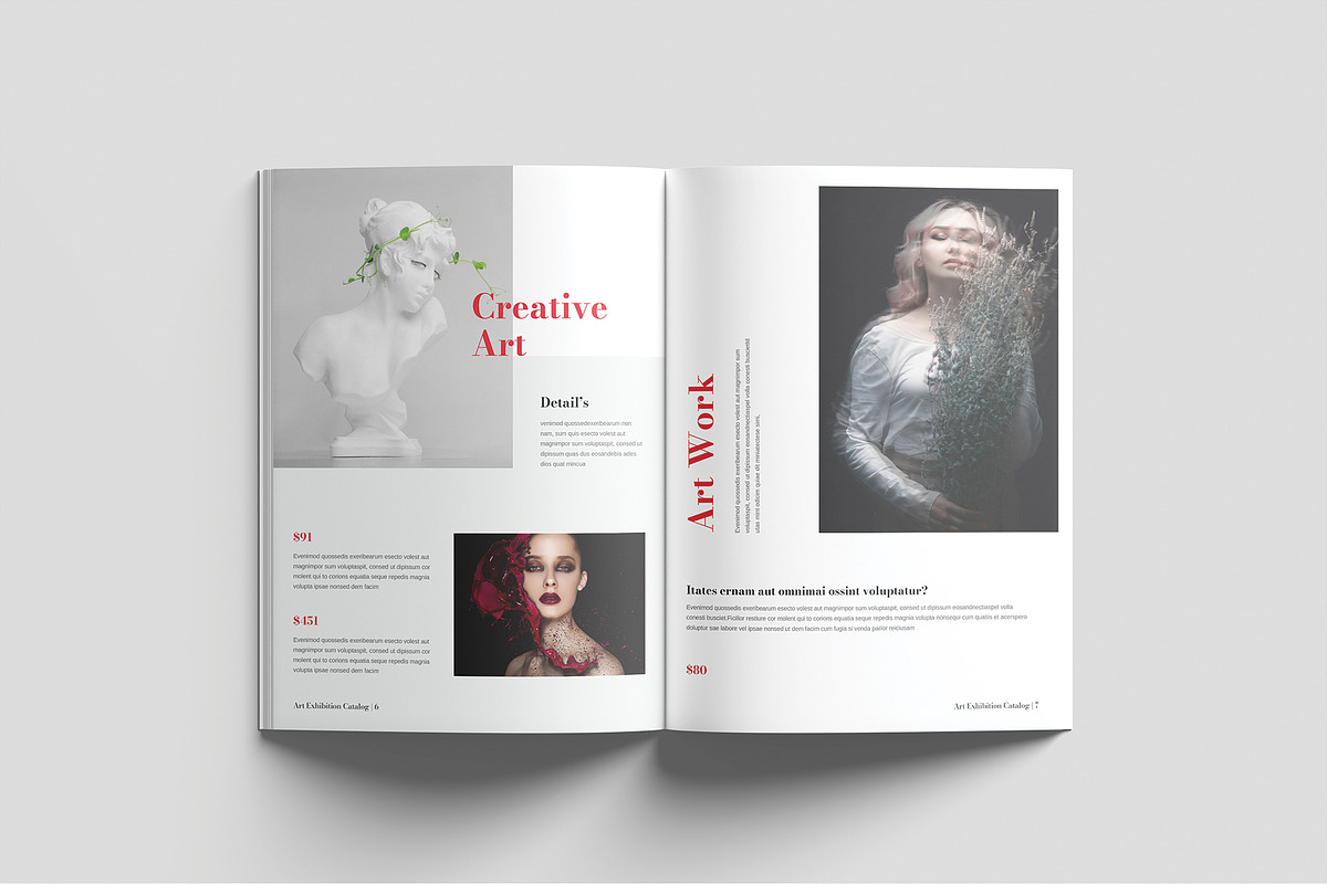 Art Exhibition Catalog Template, a Magazine Template by Cleffon_Graphic_Studio (Photo 4 of 9)