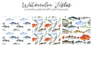 Watercolor Fishes, an Animal Illustration by cat_arch_angel (Thumbnail 3 of 4)