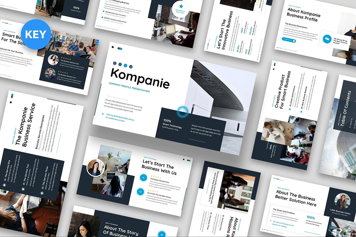 Kompanie - Company Profile Keynote