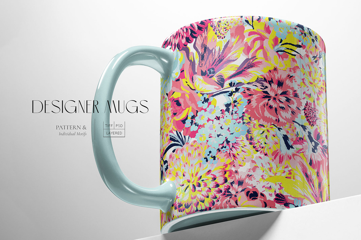 Chromaflora Exquisite Print & Motifs, a Wallpaper Graphic by Pink Linen (Photo 9 of 13)
