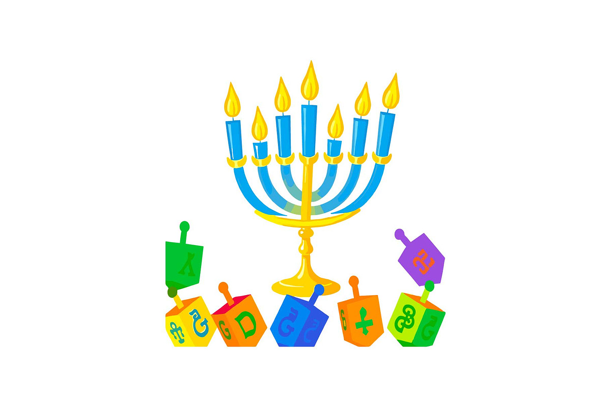 Festive Kwanzaa & Hanukkah Icon Set, an Object Graphic by yasushie (Photo 15 of 16)