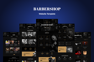 Barbershop - Website Template