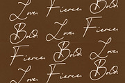 CS Aisling – Signature Script Font, a Script Font by Craft Supply Co. (Thumbnail 5 of 8)