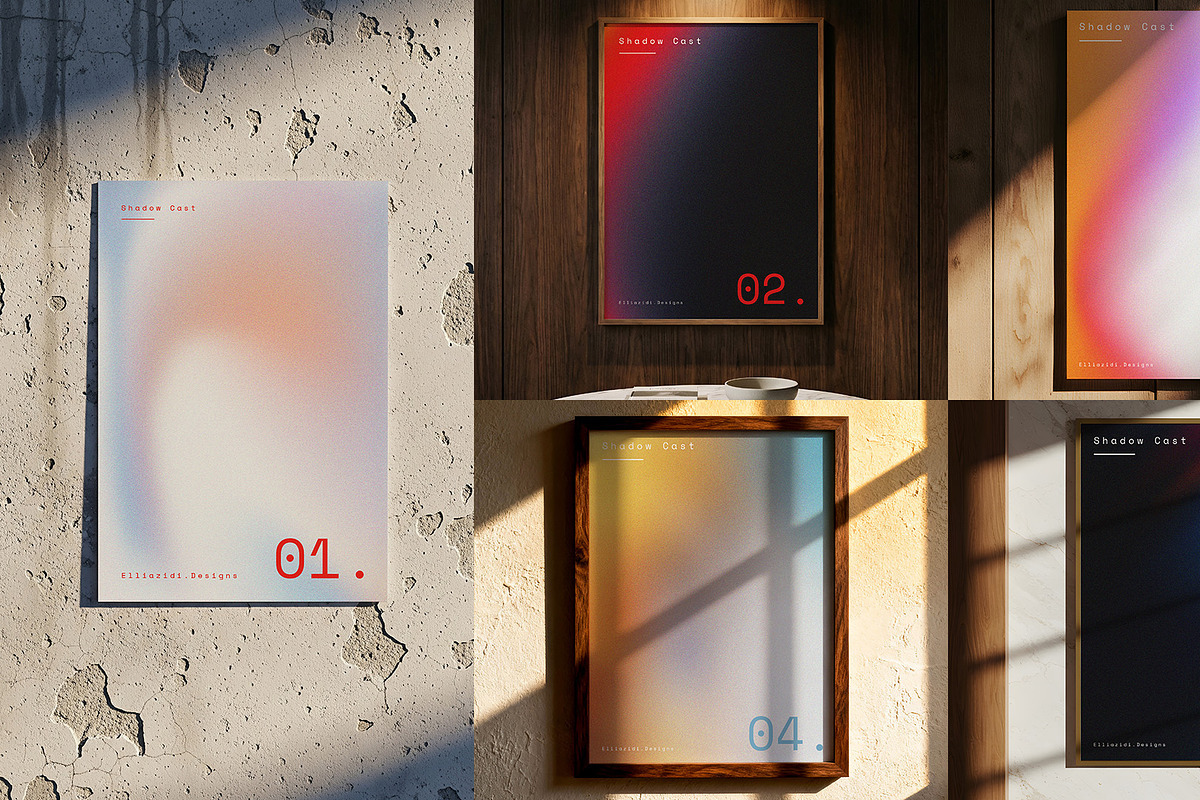 Shadow Cast - 20 Frame Posters, an Advertising Mockup by elliazidi.designs (Photo 2 of 6)