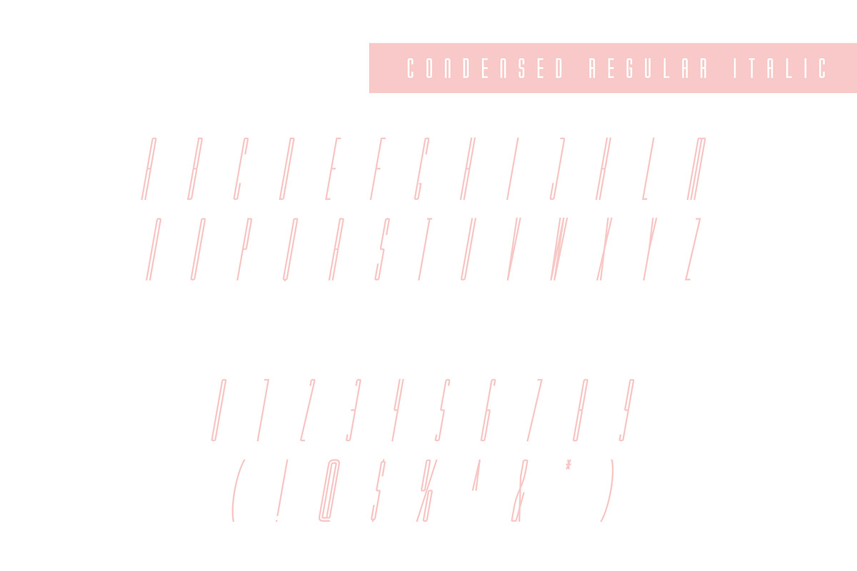 Vibe Condensed Font Family, a Sans Serif Font by Pixel Supply Co. (Photo 16 of 17)