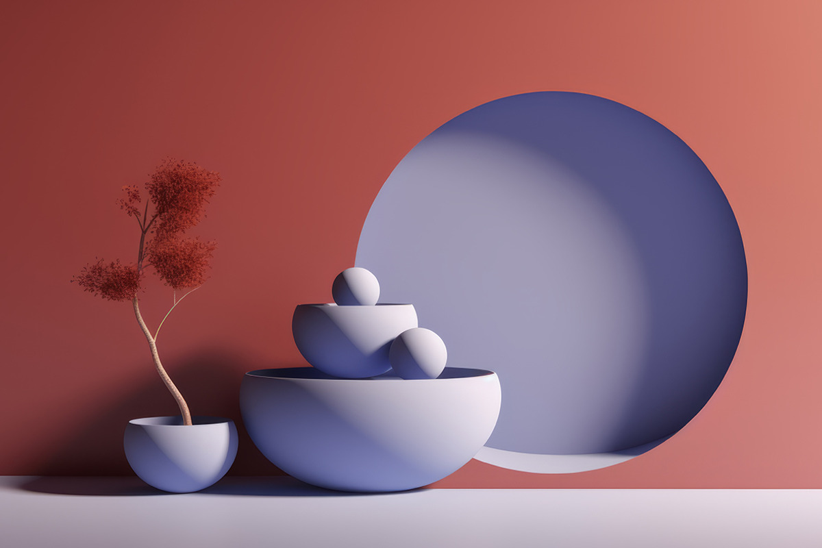 Minimalistic shapes. 63 images, a Decorative Illustration by Handmadefont (Photo 8 of 13)
